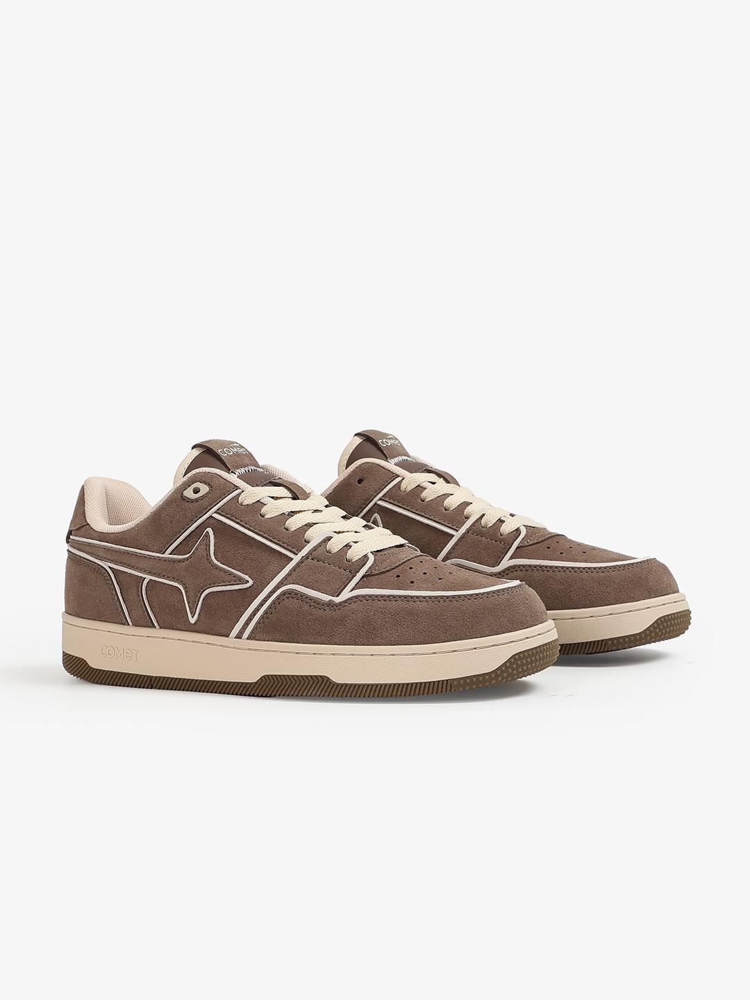 Comet Unisex X Lows Walnut Sneakers - Image 1