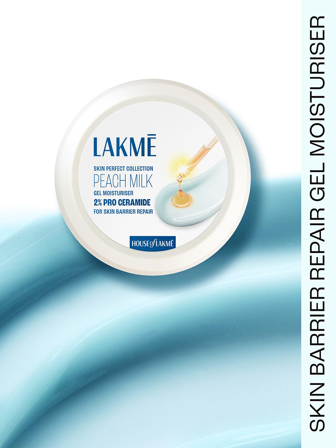 Buy Lakme Peach Gel Moisturiser 2%Pro Ceramide for Barrier Repair