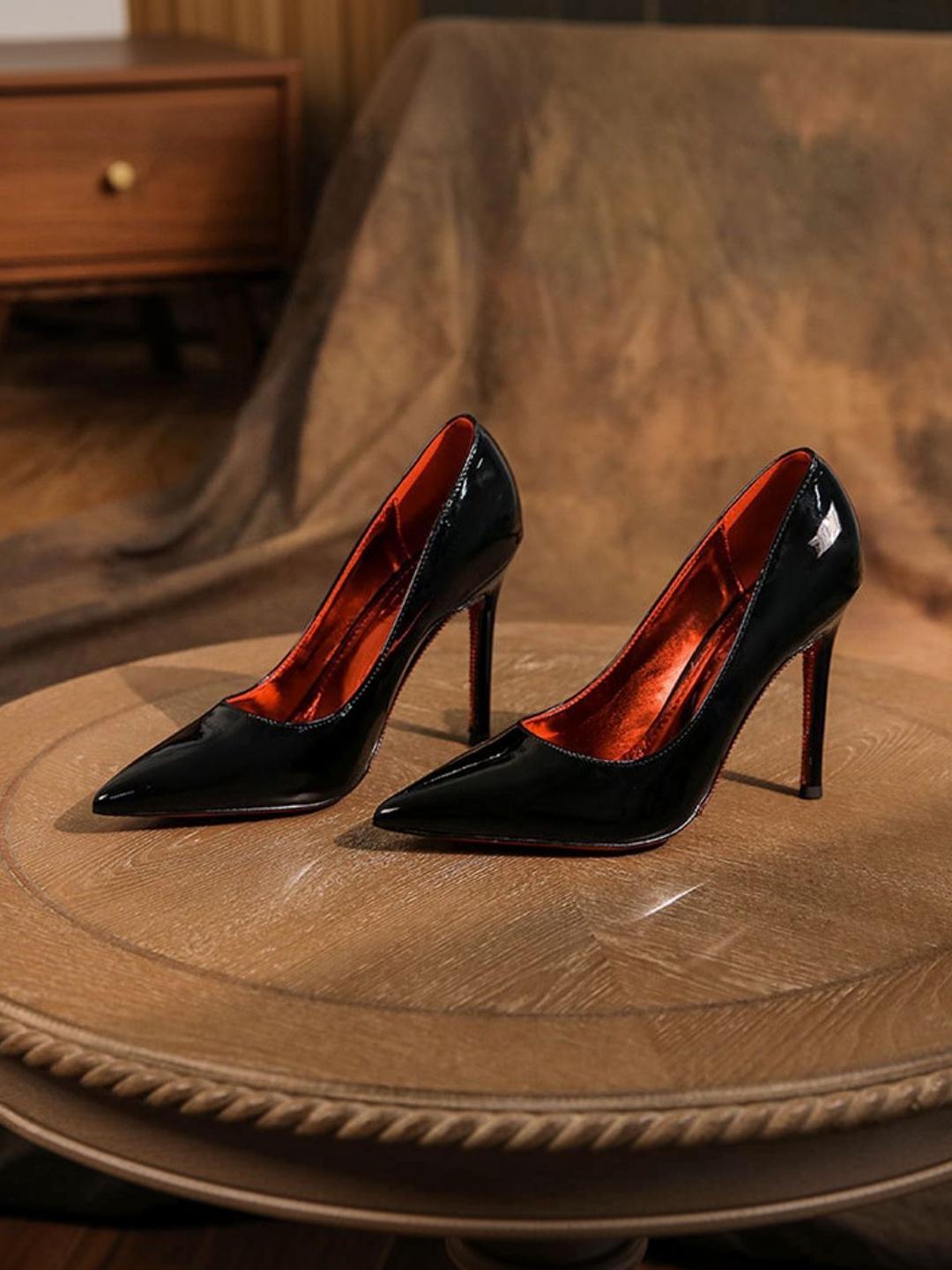 Ozzaro PU Party Stiletto Pumps