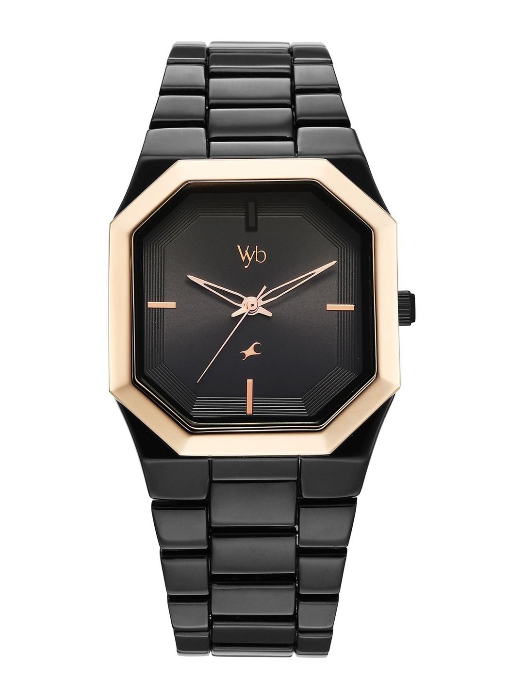 Fastrack Men Vyb Pioneer Quartz Analog Black Dial Watch - Image 1