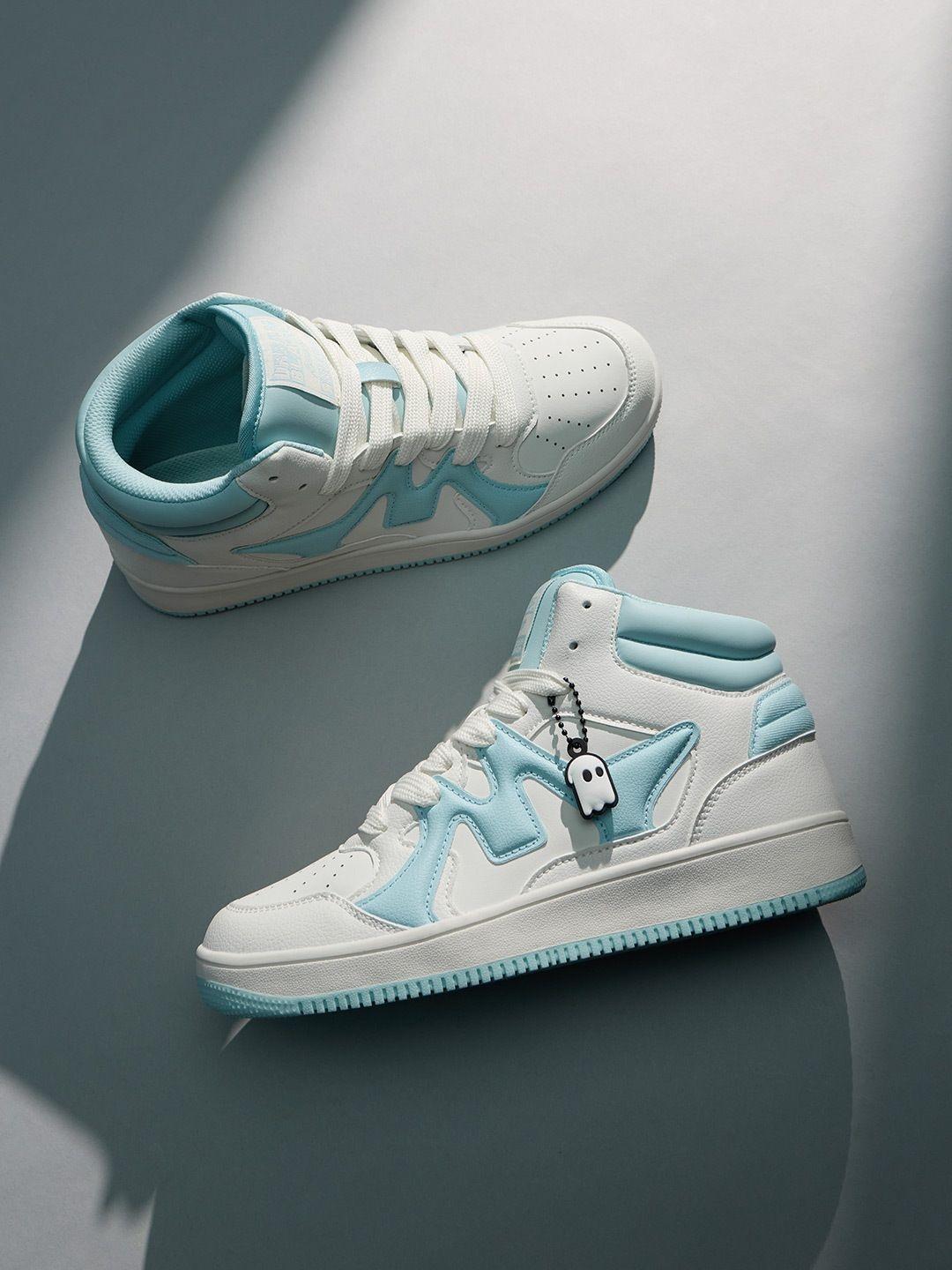 The Souled Store Men UBZ Ascend Mid Top Sneakers - Image 1