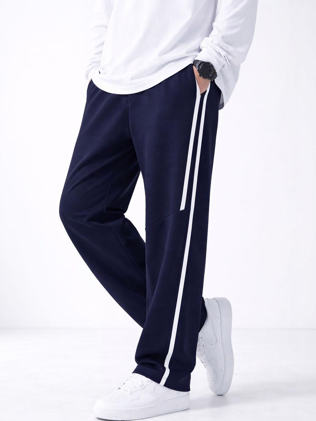 MaverIQ Men Striped Trousers - Image 1