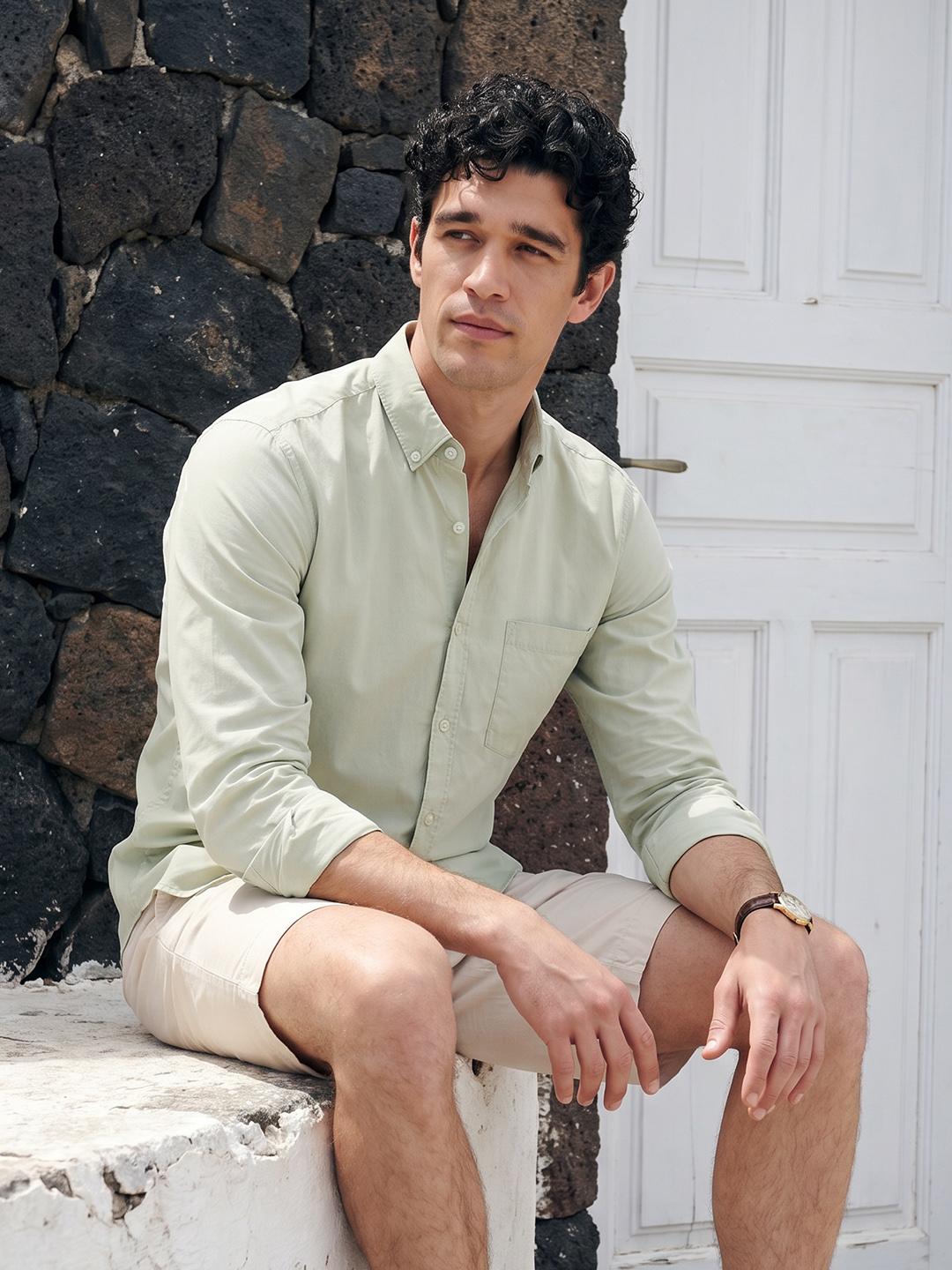 Mast & Harbour Pure Cotton Casual Shirt - Image 1