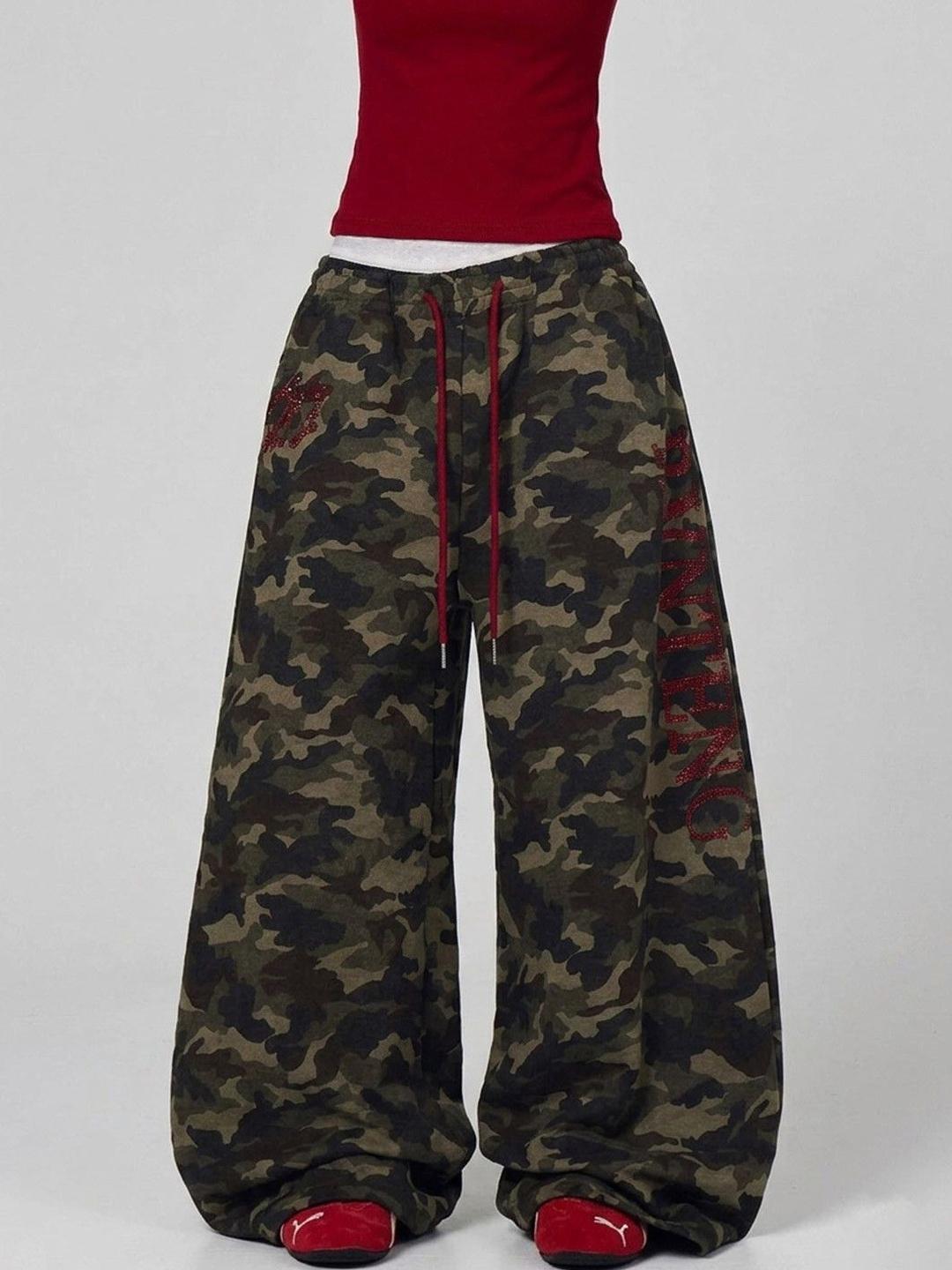 Suo Women Camouflage Trousers