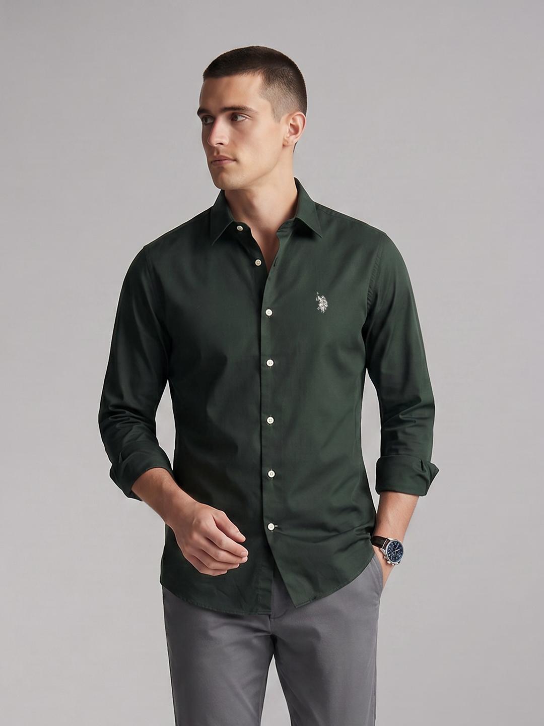 U.S. Polo Assn. Pure Cotton Casual Shirt