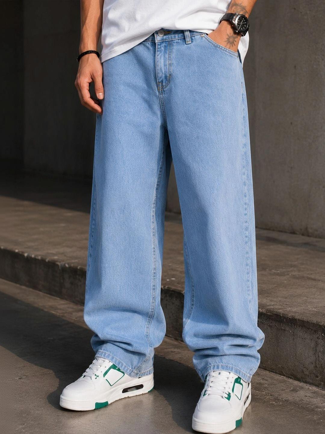 Buy VORNIX DENIM Men Relaxed Fit Mid-Rise Stretchable Jeans