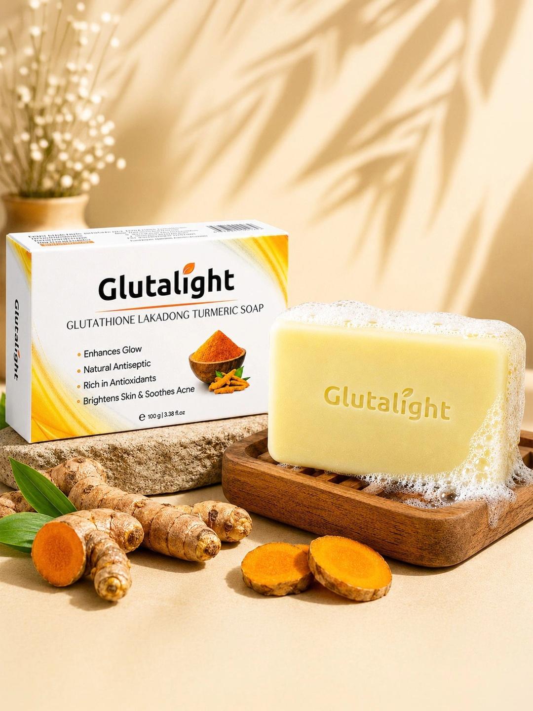 glutathione in turmeric Buy Glutalight Lakadong Soap - 100 g - Soap for Unisex 34645637 Boost Energy Options:Glutathione Nebulizer Kit 2400 MG Liposomal Glutathione