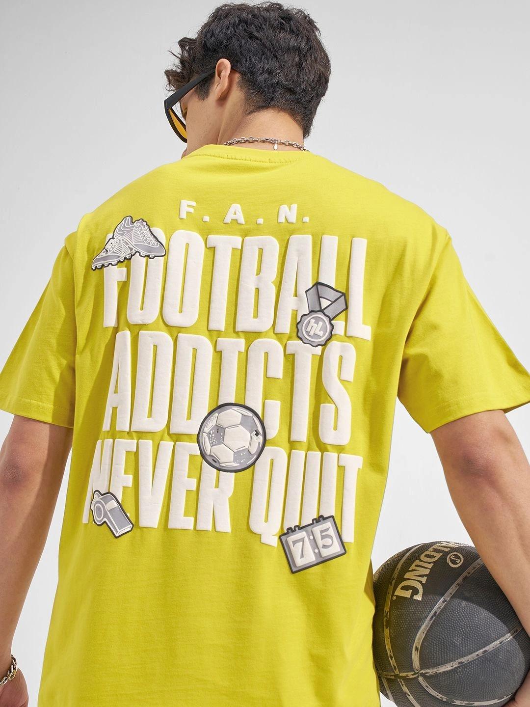 HIGHLANDER Men Printed Drop-Shoulder T-shirt - Image 1