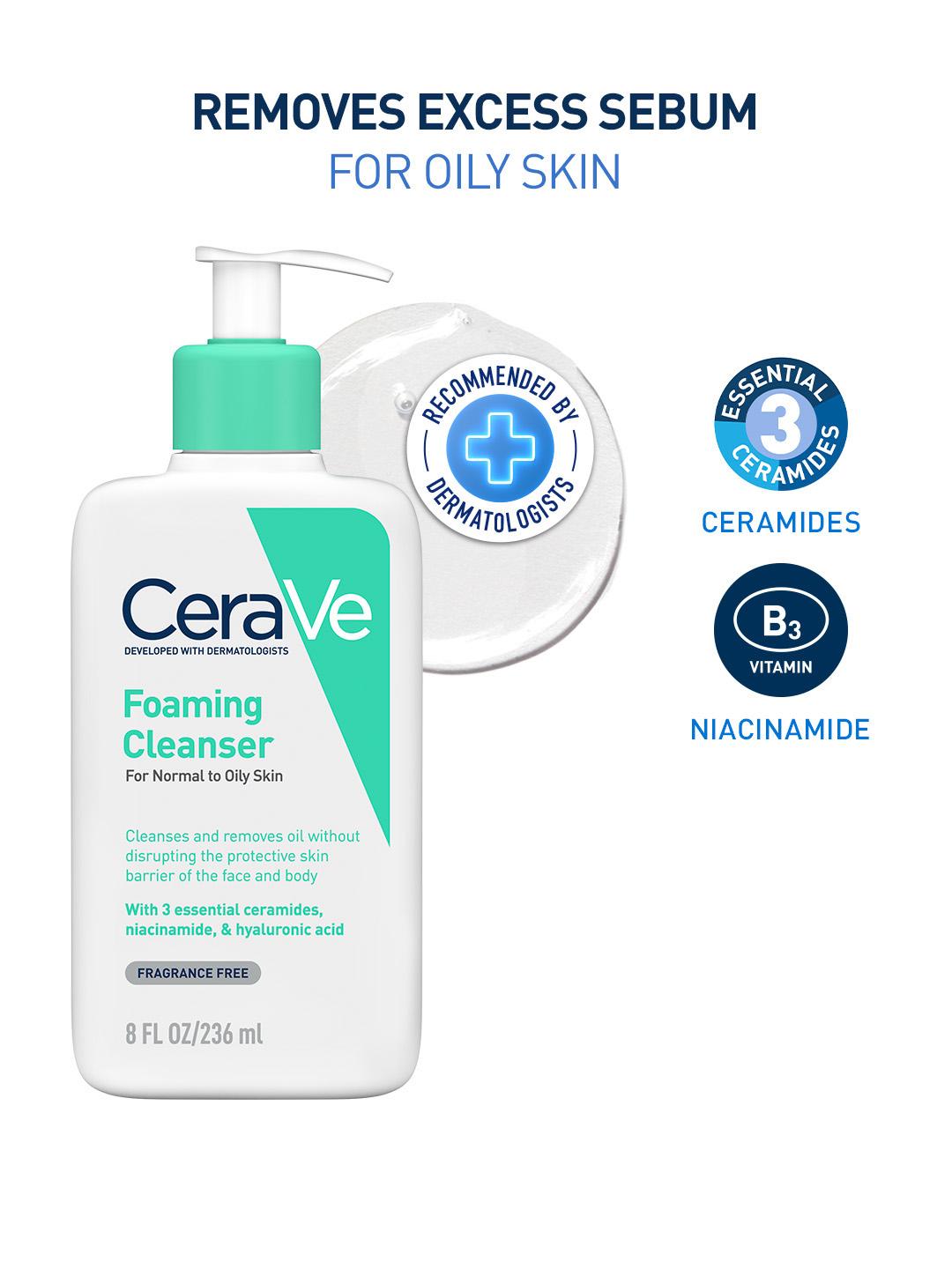CeraVe Foaming Cleanser For Oily Skin 236ml