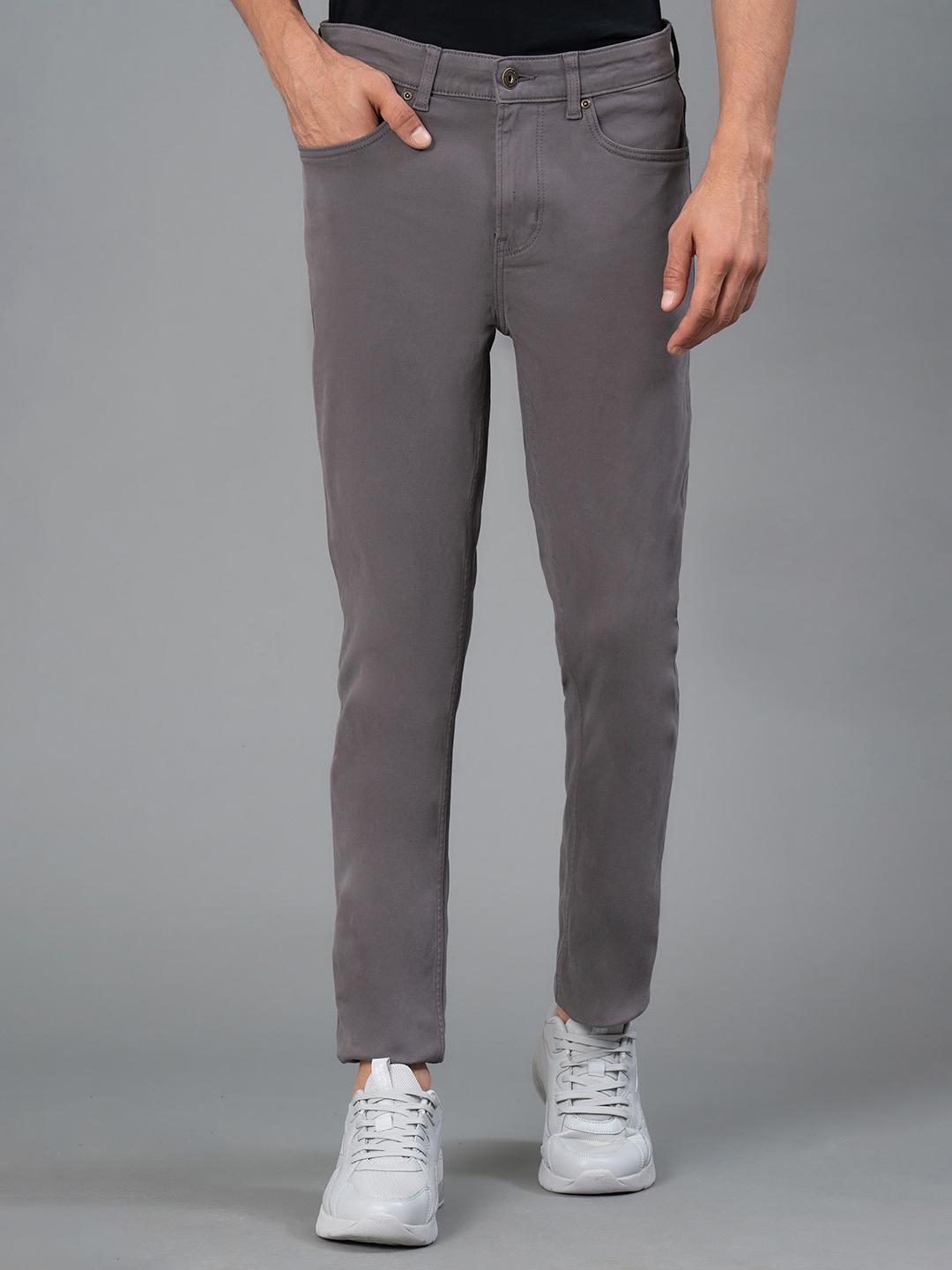 Red Tape Men Mid-Rise Skinny Jeans Red - Image 1