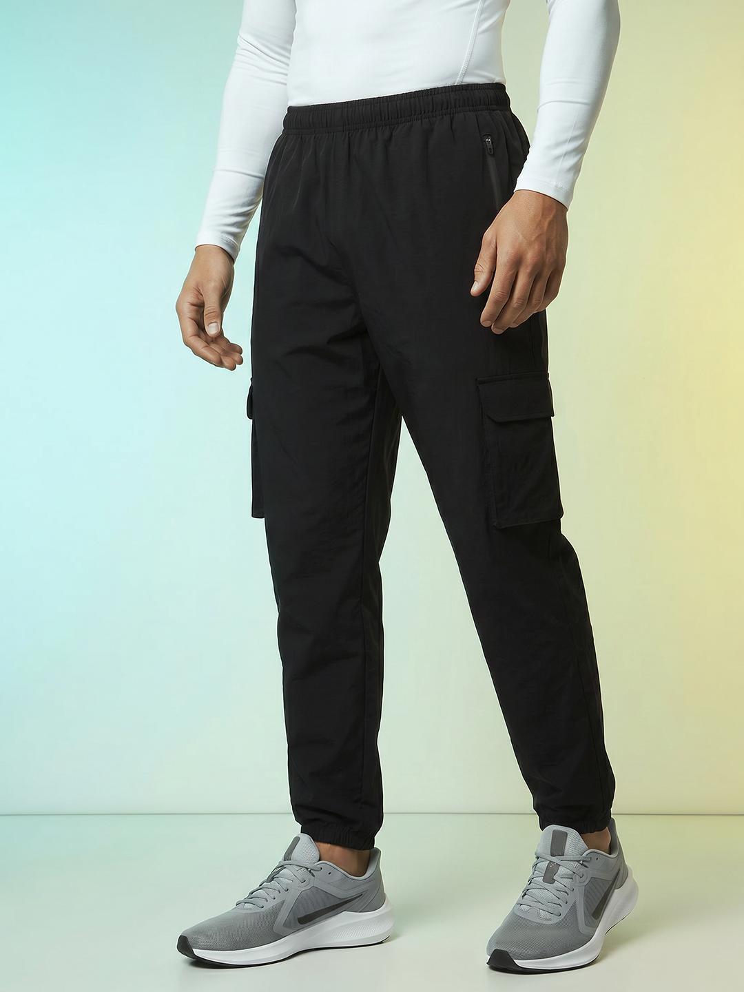 HRX by Hrithik Roshan Men Regular Fit Rapid-Dry Training Cargos