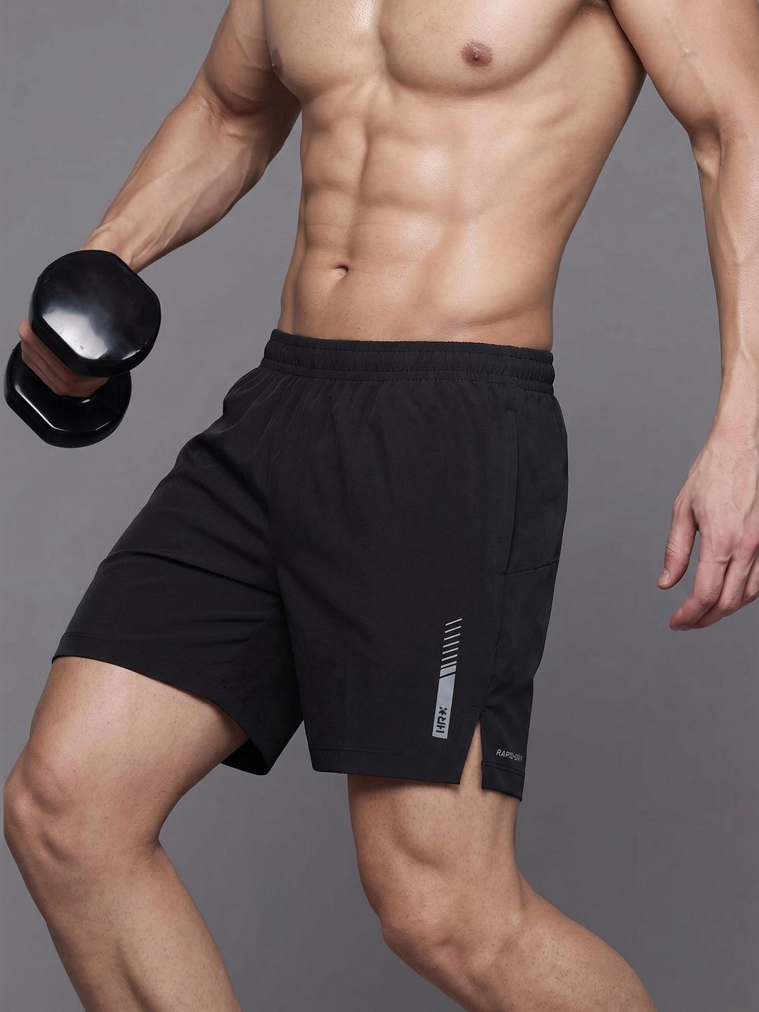 HRX by Hrithik Roshan Men Mid-Rise Training Shorts - Image 1