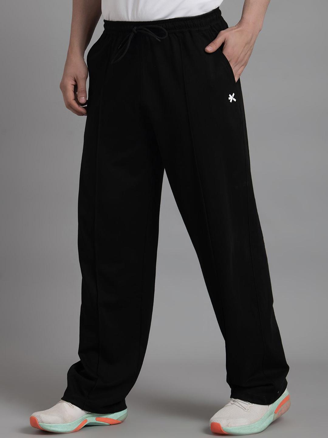 HRX by Hrithik Roshan HRX Men Mid-Rise Track Pants - Image 1