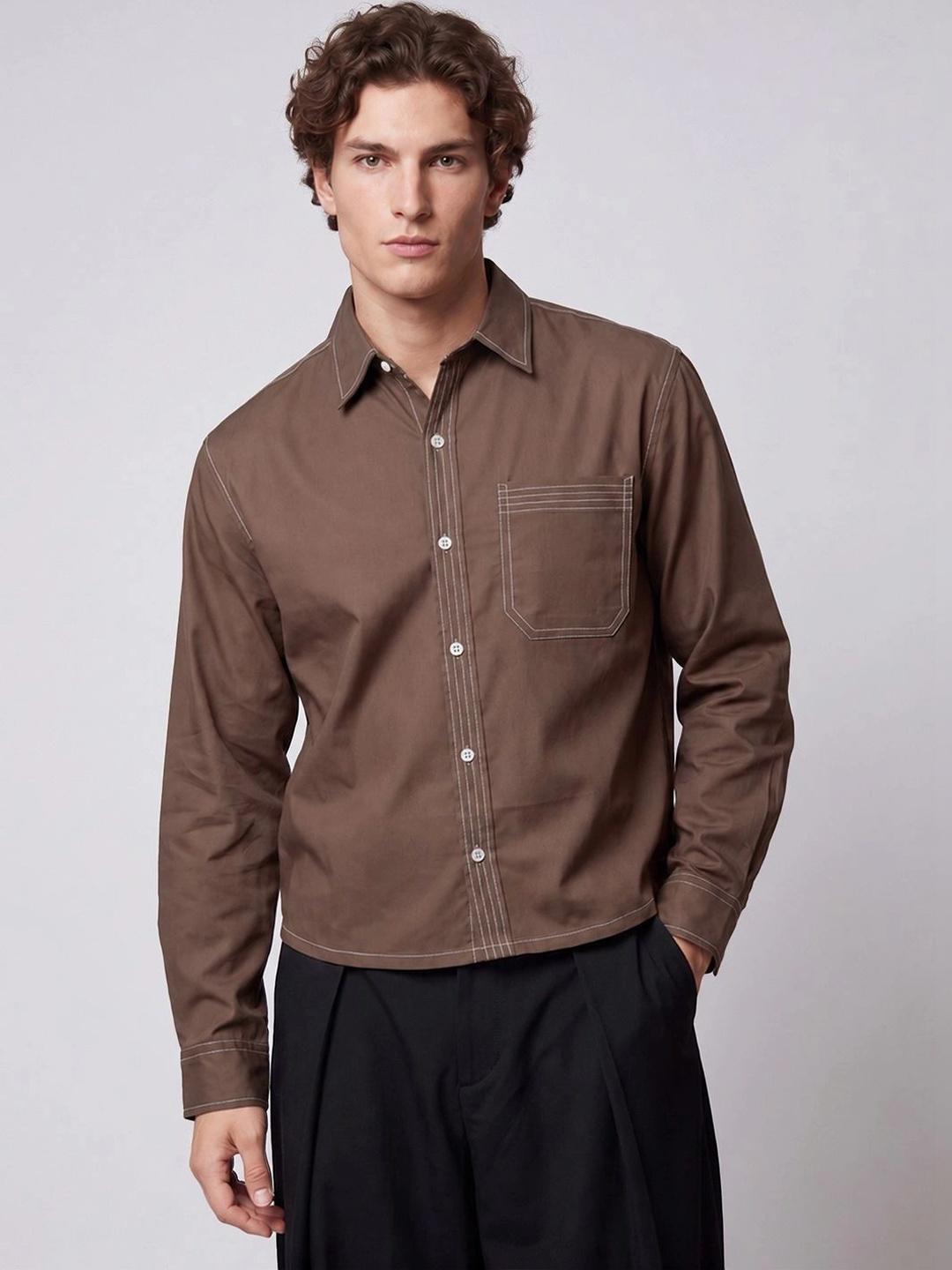 FUGAZEE Men Relaxed Casual Shirt - Image 1