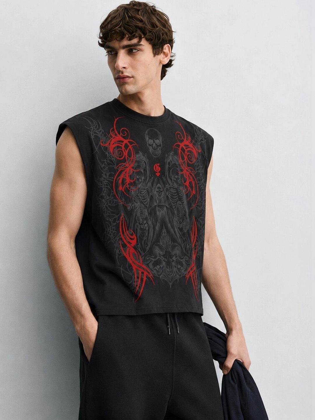 GENRAGE Men Printed T-shirt - Image 1