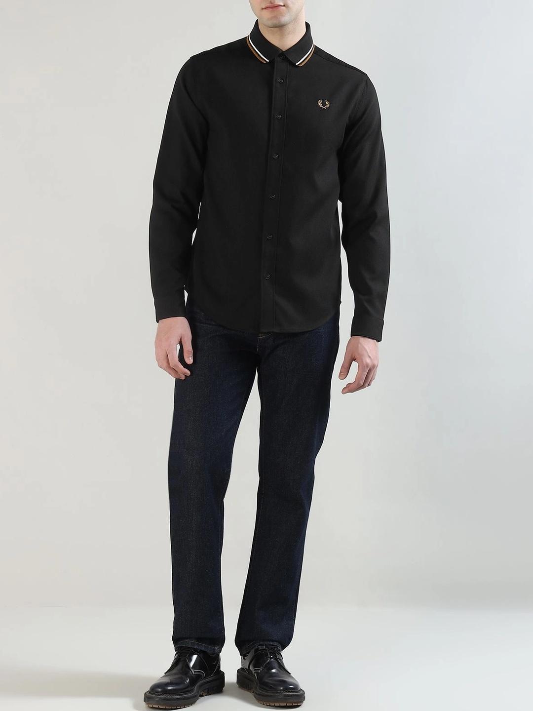 Fred Perry Men Slim Fit Casual Shirt - Image 1