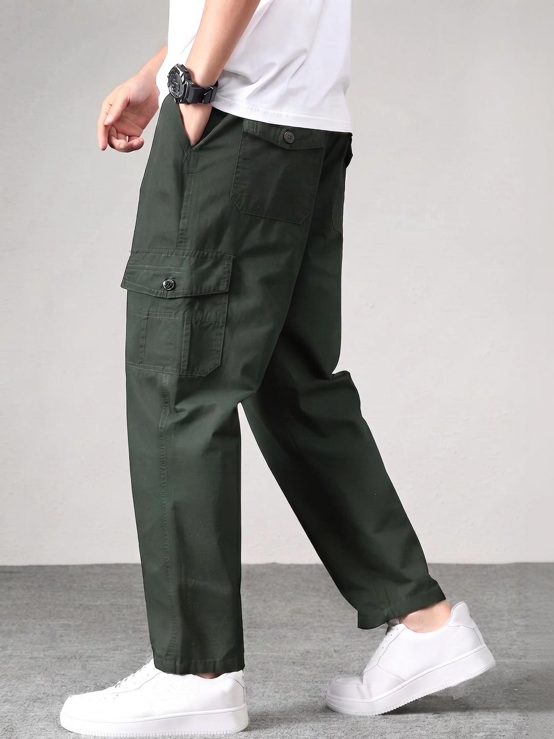 AHAAN FIT FLEX Men Cargos Trousers - Image 1