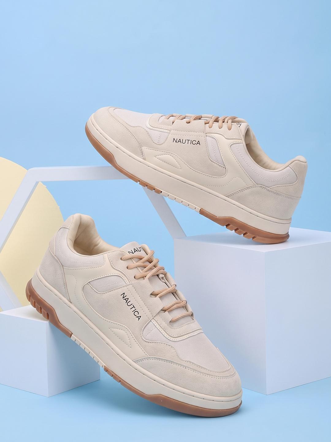 Nautica Men Textured Sneakers