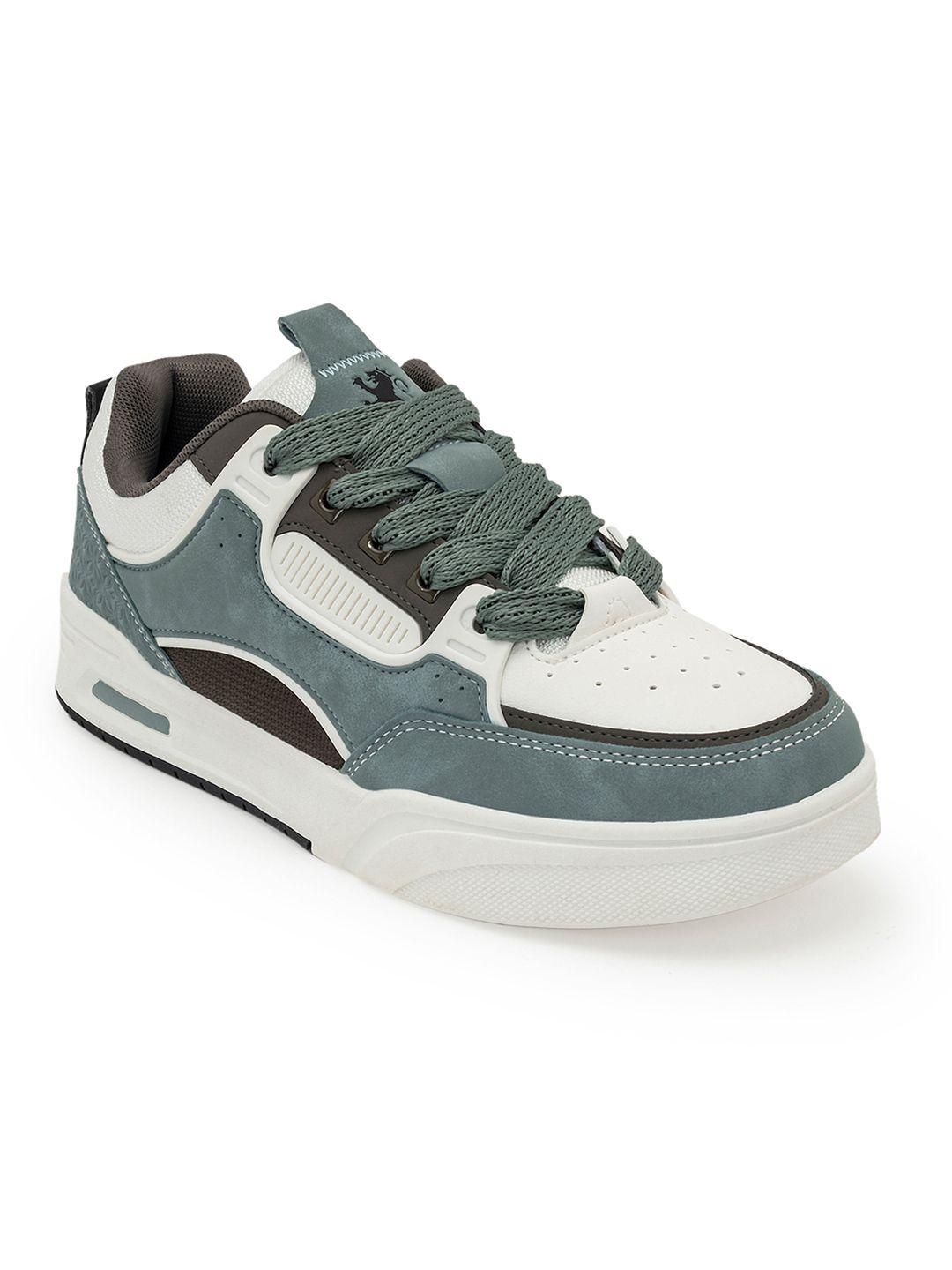 Red Tape Men Colourblocked Round Toe Sneakers