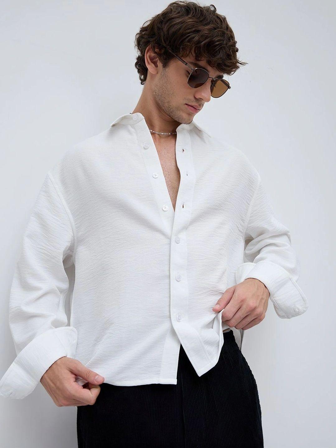 VASTRADO Men Classic Boxy Casual Shirt - Image 1
