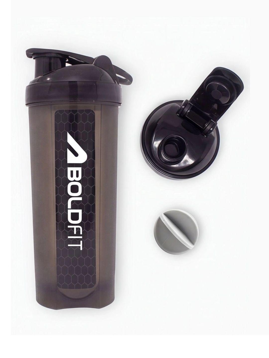 BOLDFIT Typhoon 700ml Black Shaker - Image 1