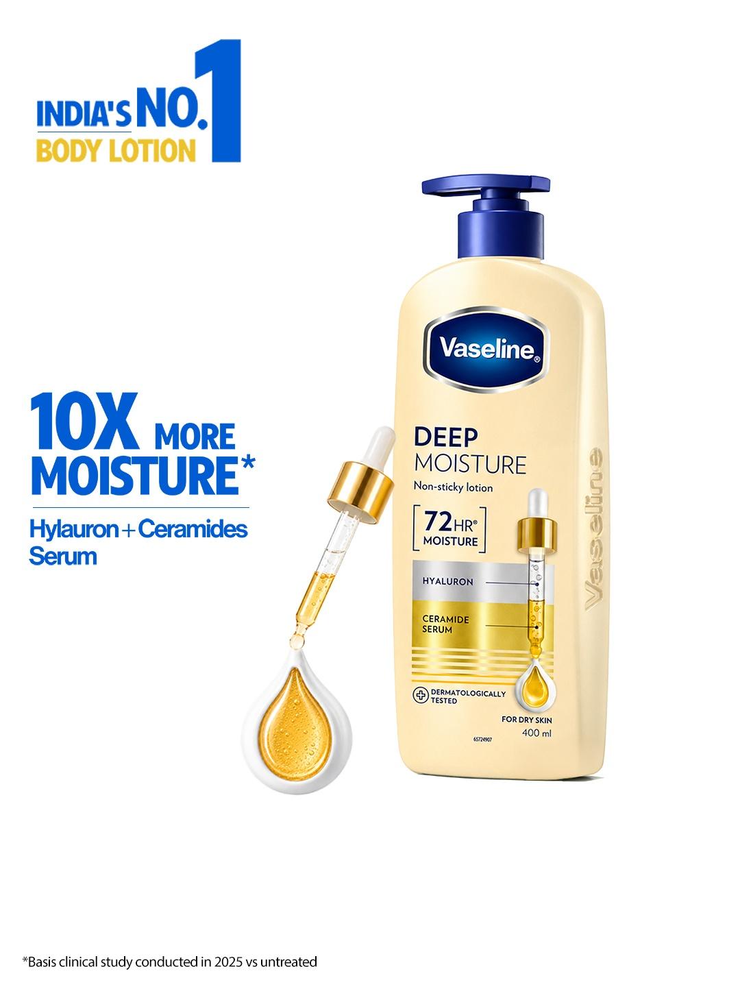 Vaseline Deep Moisture Body Lotion 400ml - Image 1