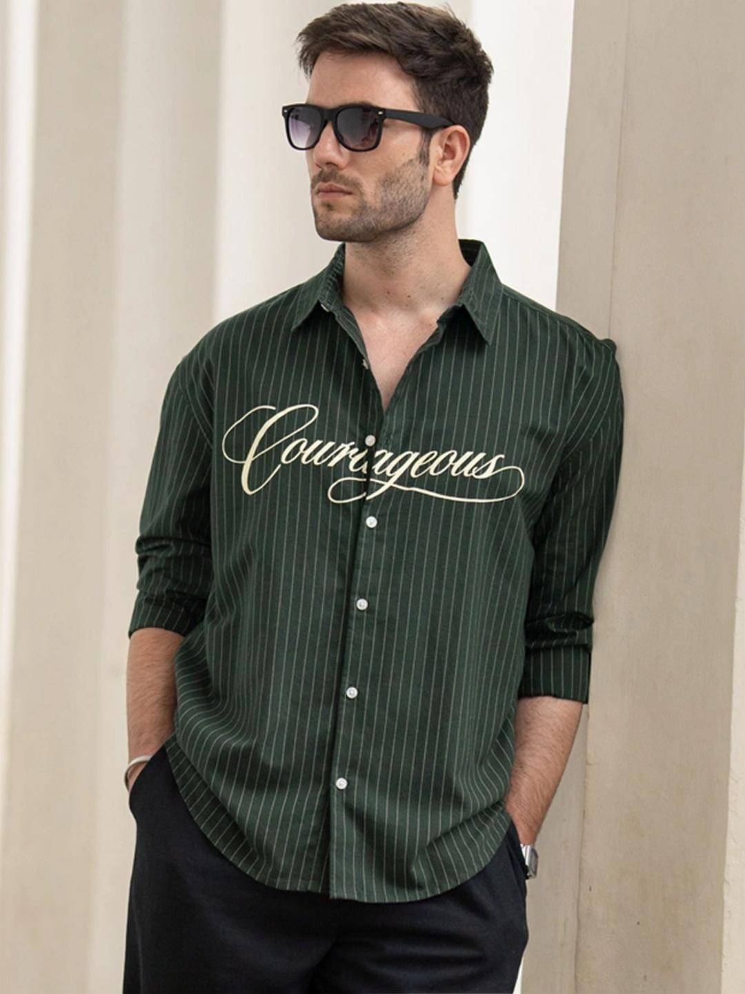 Powerlook Men Printed Casual Shirt
