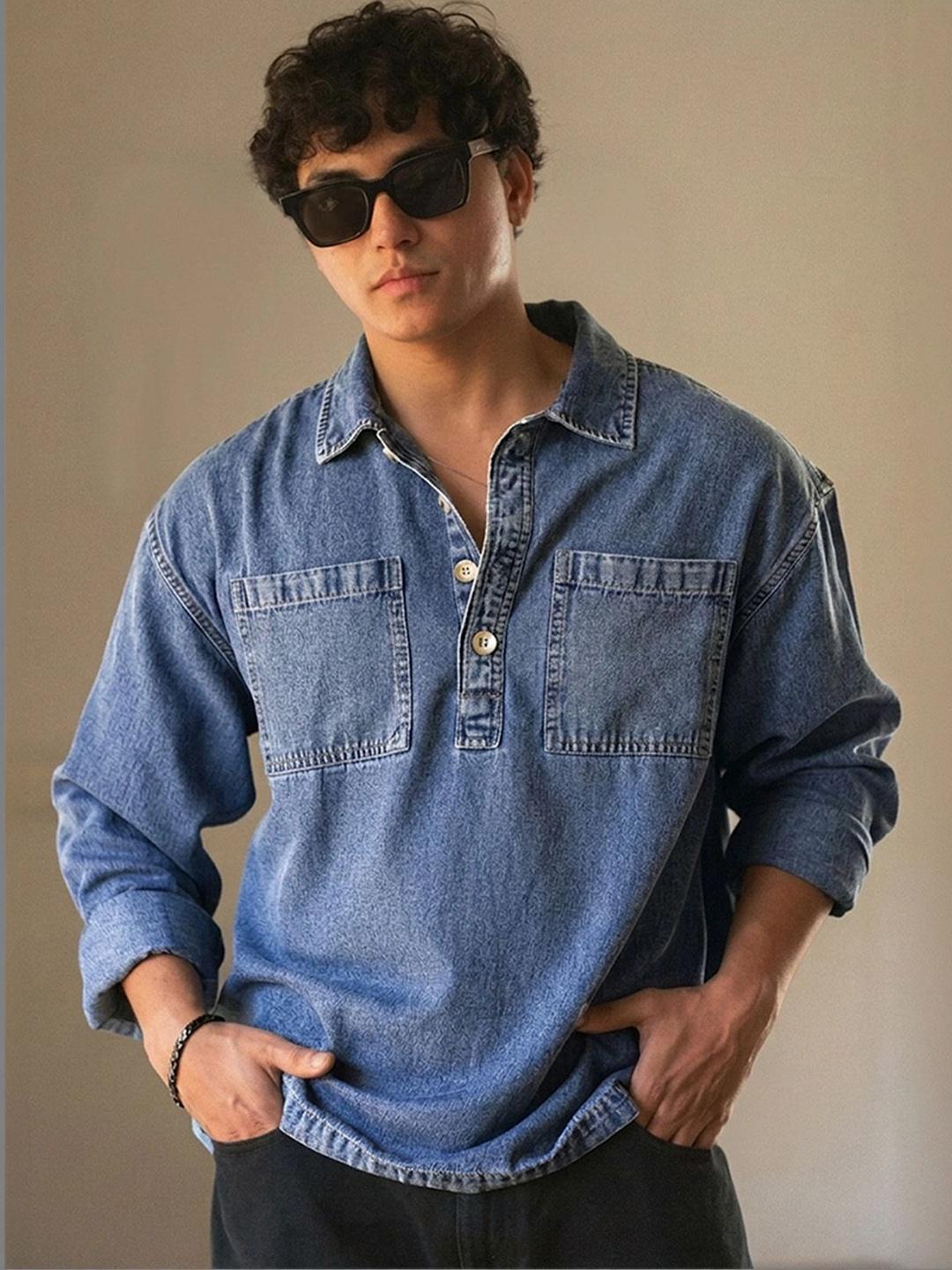 Powerlook Men Boxy Casual Shirt - Image 1