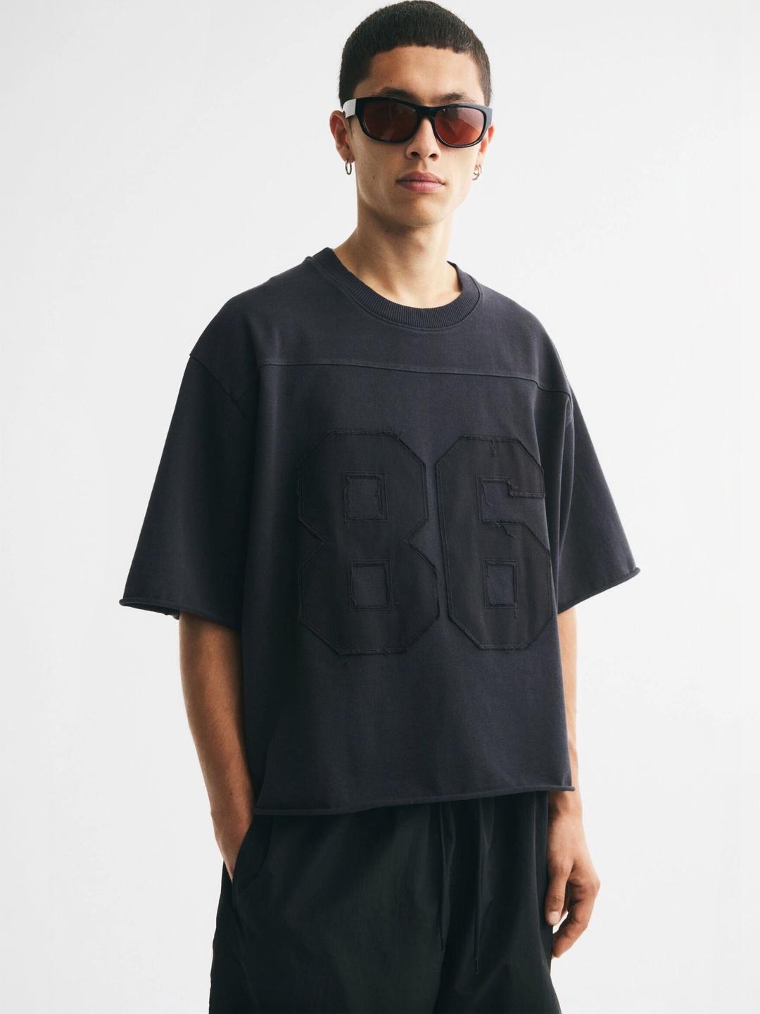 H&M Men Printed Drop-Shoulder T-Shirt
