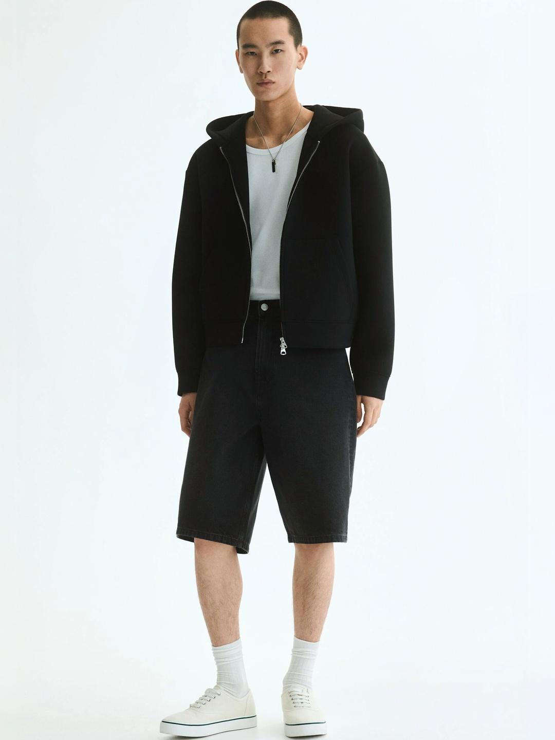 H&M Men Hooded Sweatshirt - Image 1