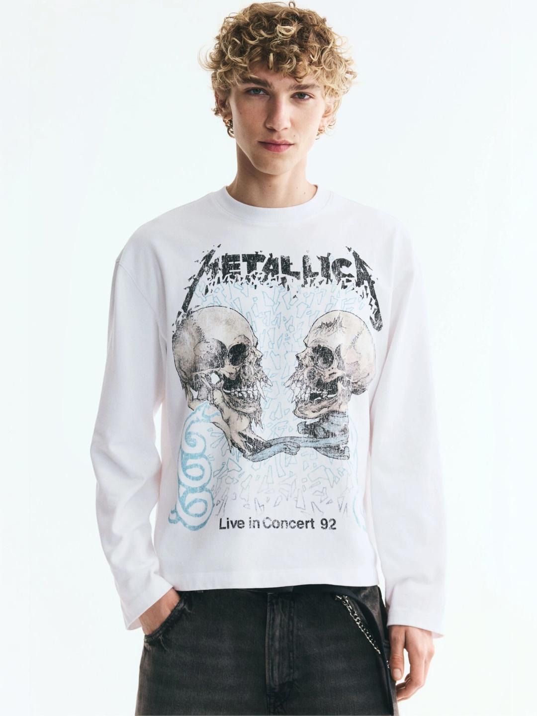 H&M Men Printed T-shirt