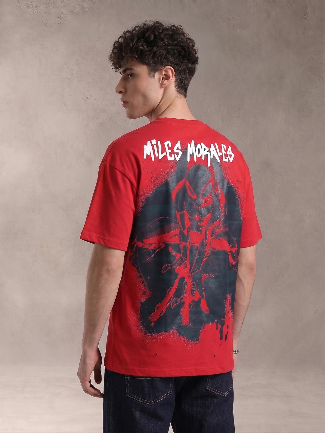 Kook N Keech Spider-Man Oversized Cotton T-Shirt