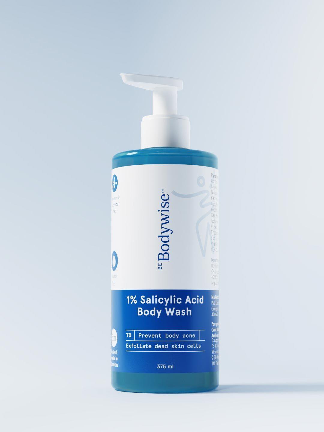 Be Bodywise 1% Salicylic Acid Body Wash 375ml - Image 1