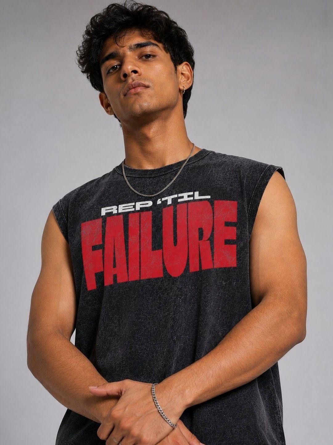 NVM Store Men Typography Anti Odour T-shirt - Image 1