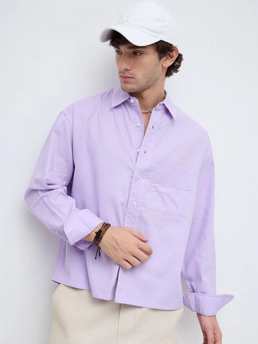 VASTRADO Men Classic Boxy Casual Shirt