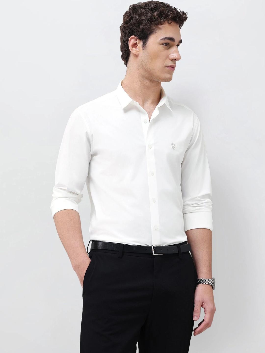 U.S. Polo Assn. Denim Co. Men Formal Shirt Blue - Image 1