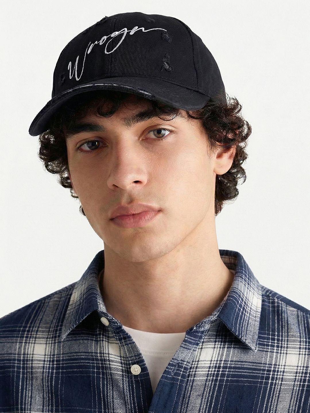 WROGN Unisex Embroidered Cotton Baseball Cap