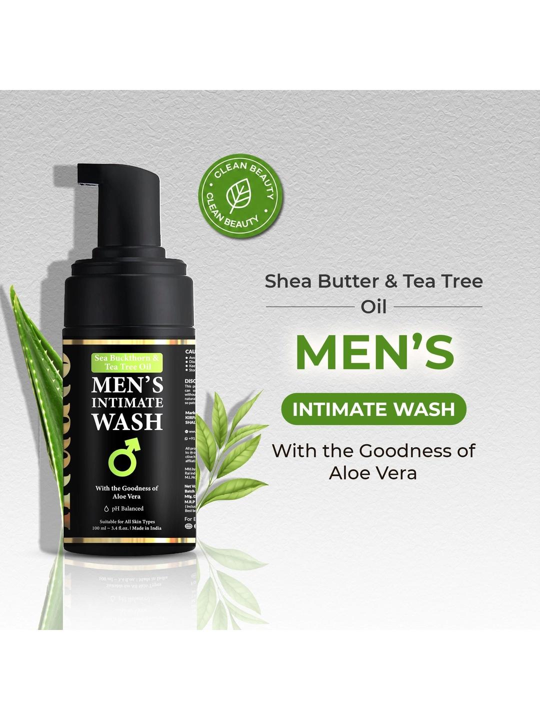 INDALO Men Aloe Vera Intimate Wash 100ml