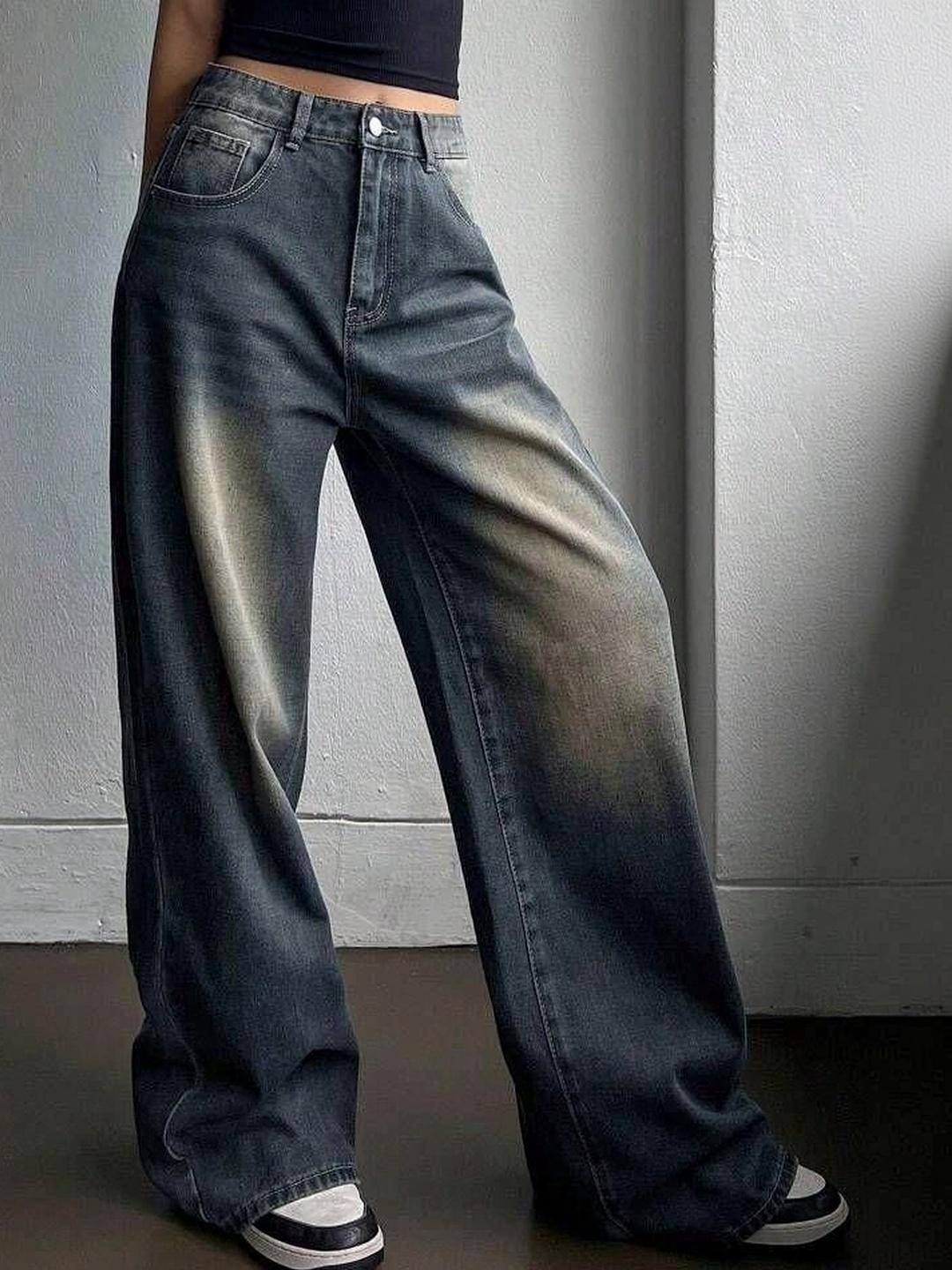 HUNTER & HAYES Women Wide Leg High-Rise Jeans - Image 1