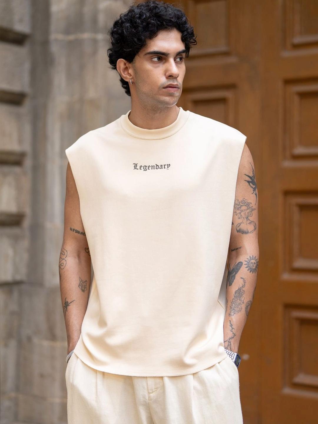 Powerlook Printed Cotton Tank - Image 1