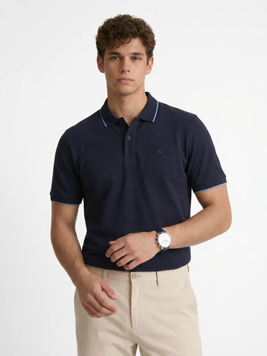 Peter England Polo Collar T-shirt - Image 1