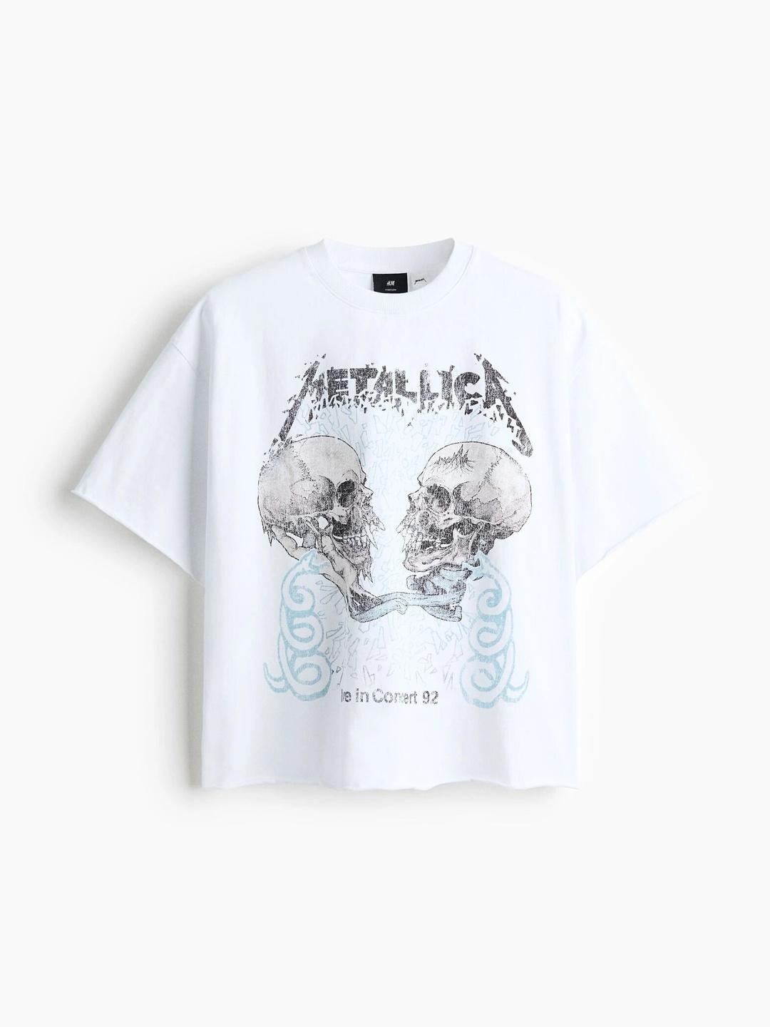 H&M Men Printed T-shirt - Image 1