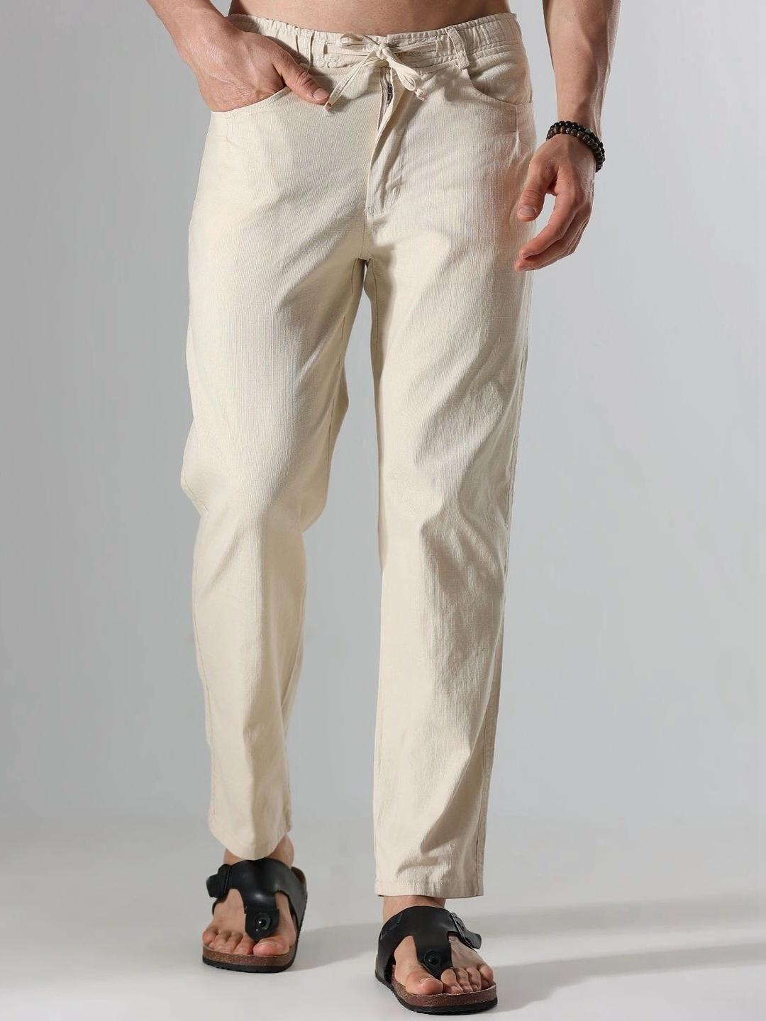 Bellaciao Clothing Co. Bellaciao Loose Fit Linen Casual Trousers - Image 1