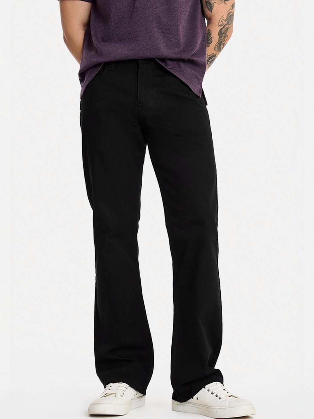 Snitch Black Mid-Rise Bootcut Jeans - Image 1