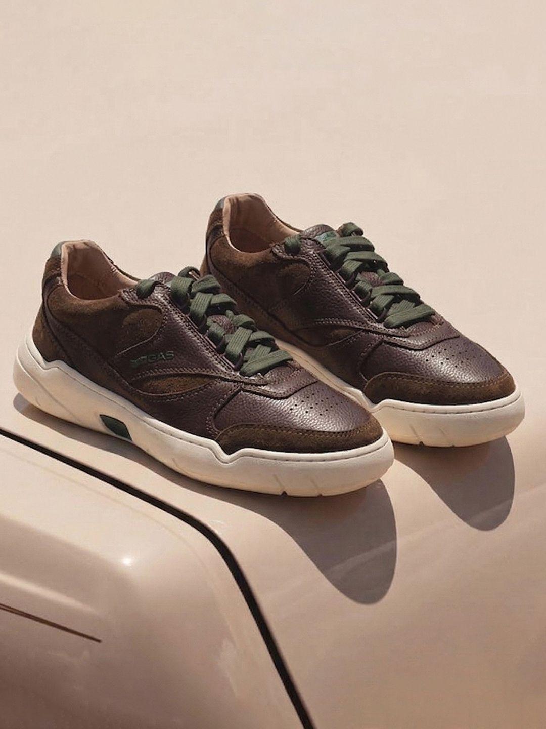 GAS Men Tempesta Tan Sneakers - Image 1