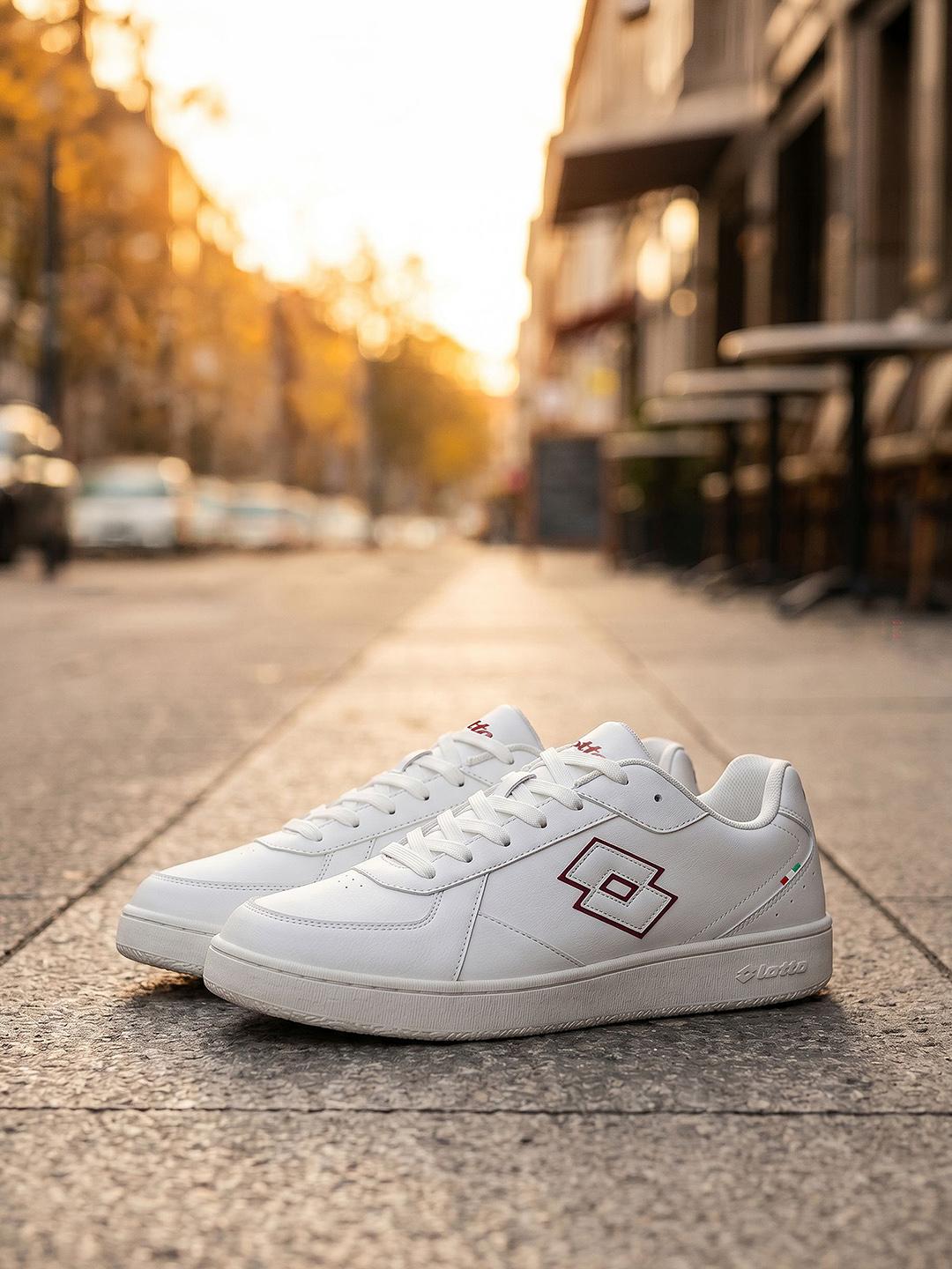 Lotto Men Autograph Nxt White Sneakers - Image 1