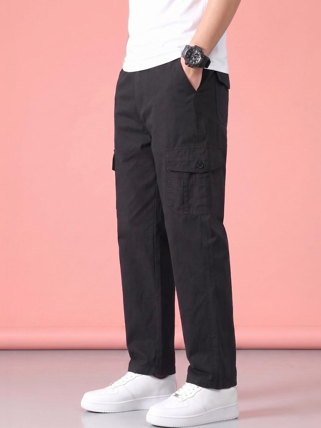 Roadster Men Relaxed Cargos Trousers - Image 1