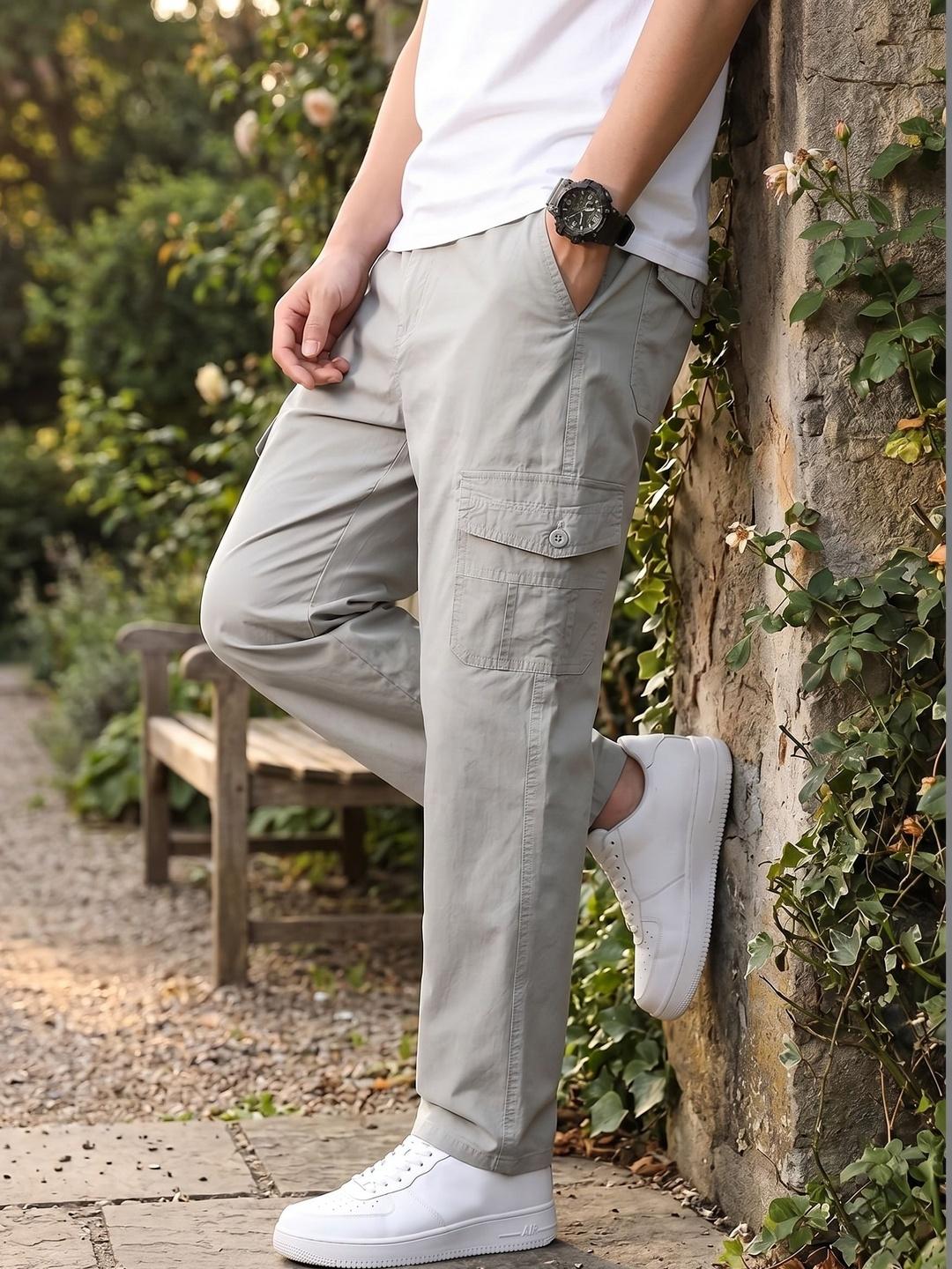 Roadster Men Relaxed Cargos Trousers - Image 1
