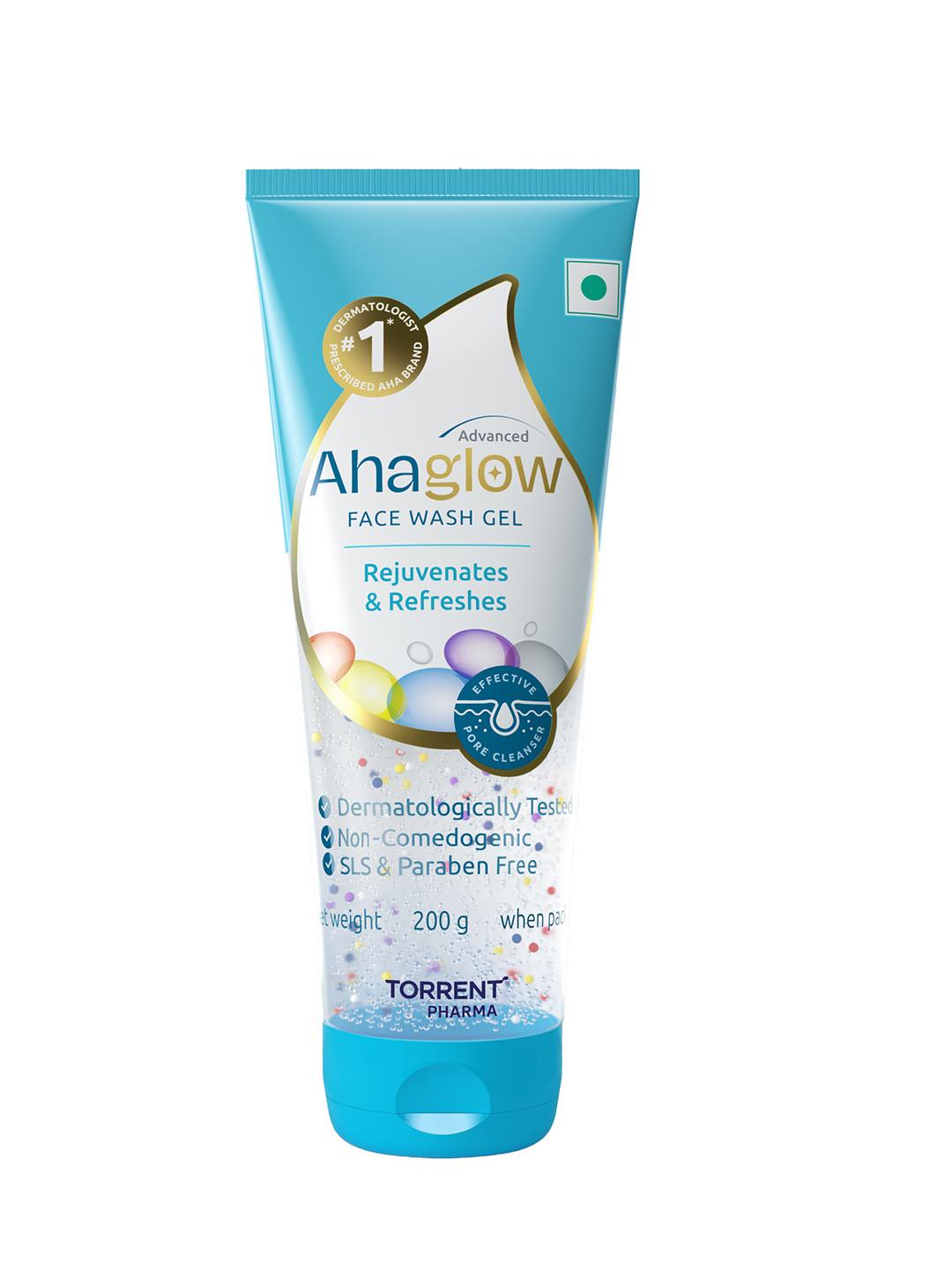 Ahaglow 1% Glycolic Acid Face Wash Gel - 200g - Image 1