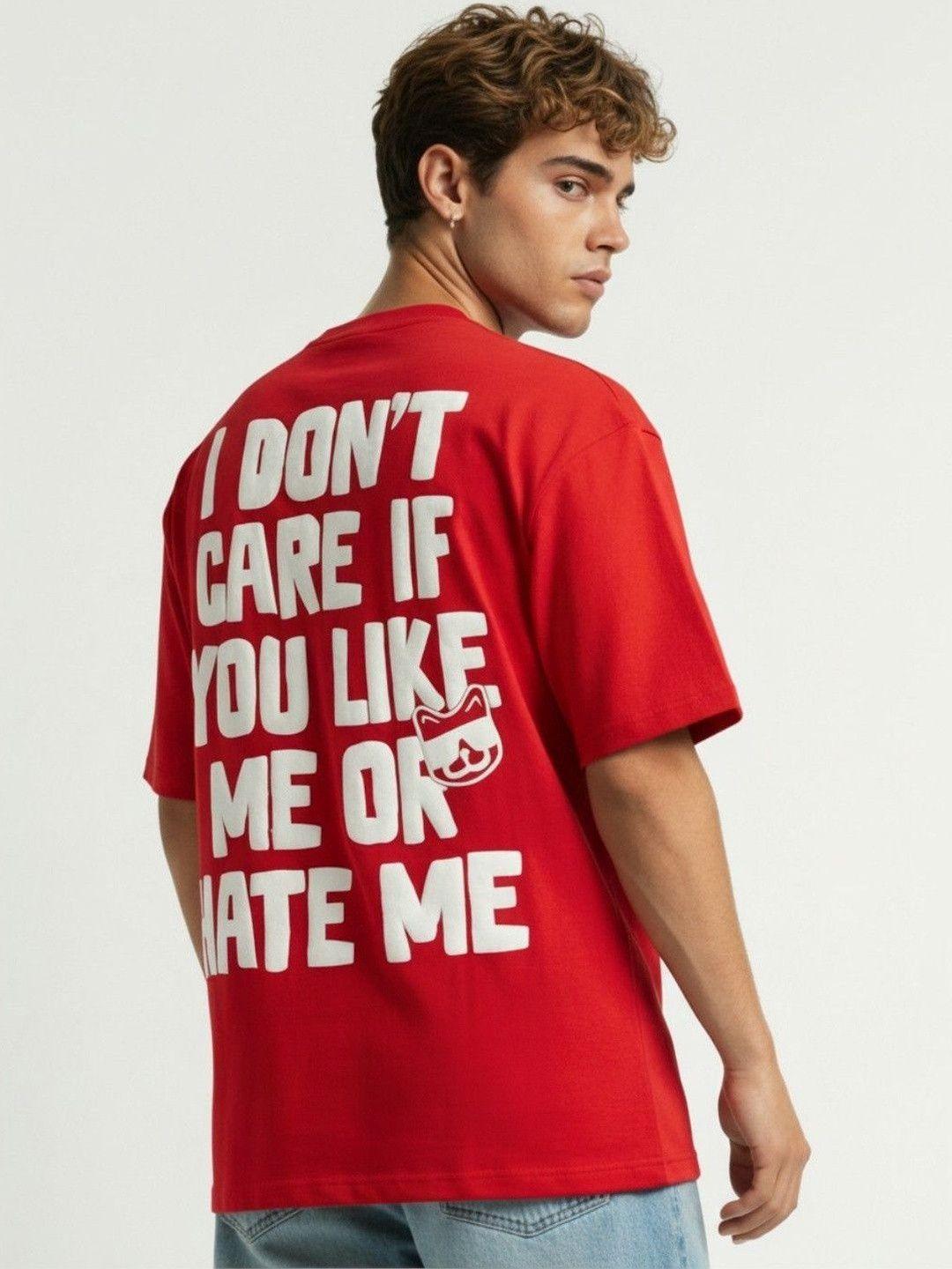glitchez Men Typography Printed T-shirt - Image 1